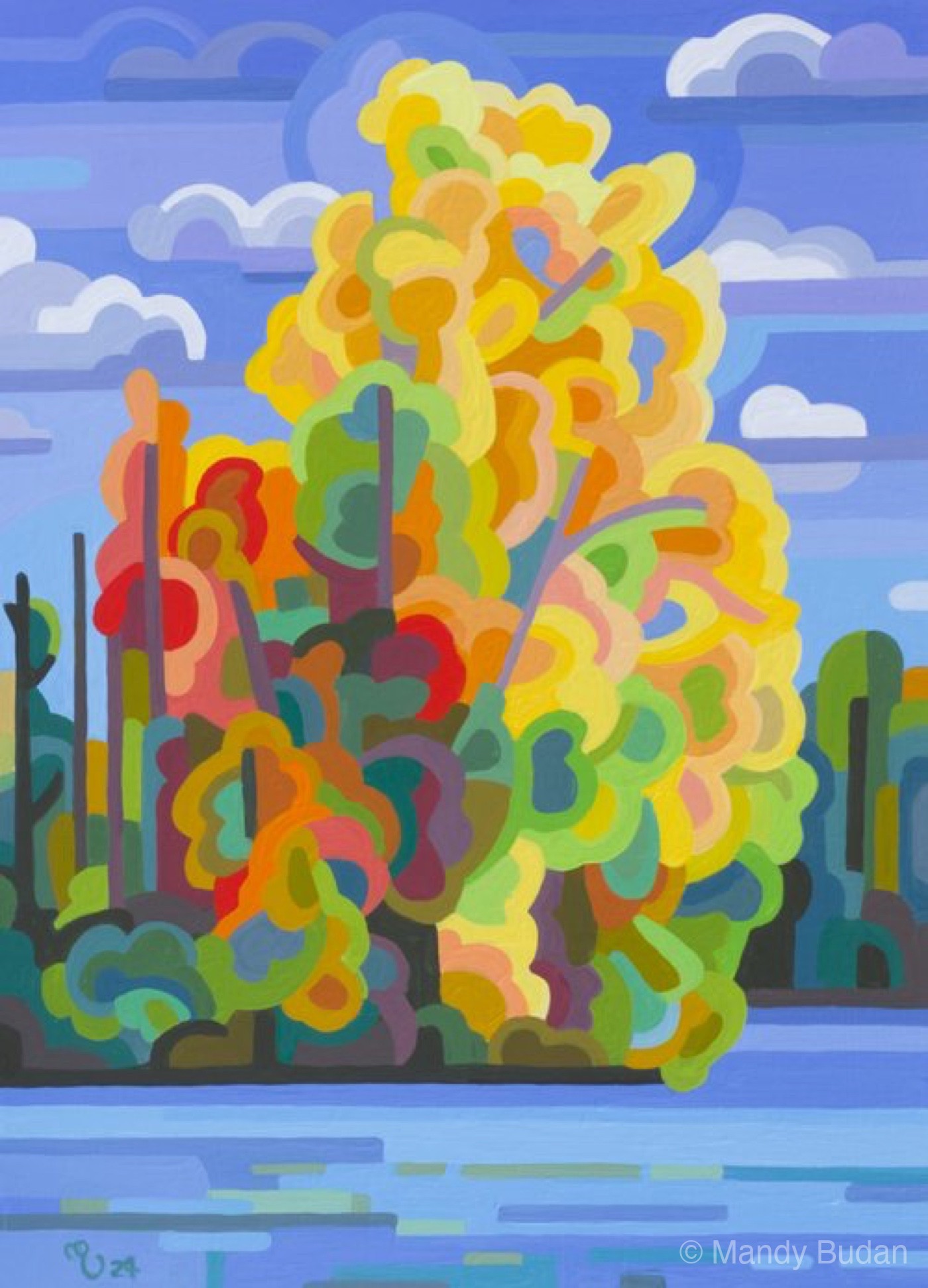 Study 206 by Mandy Budan