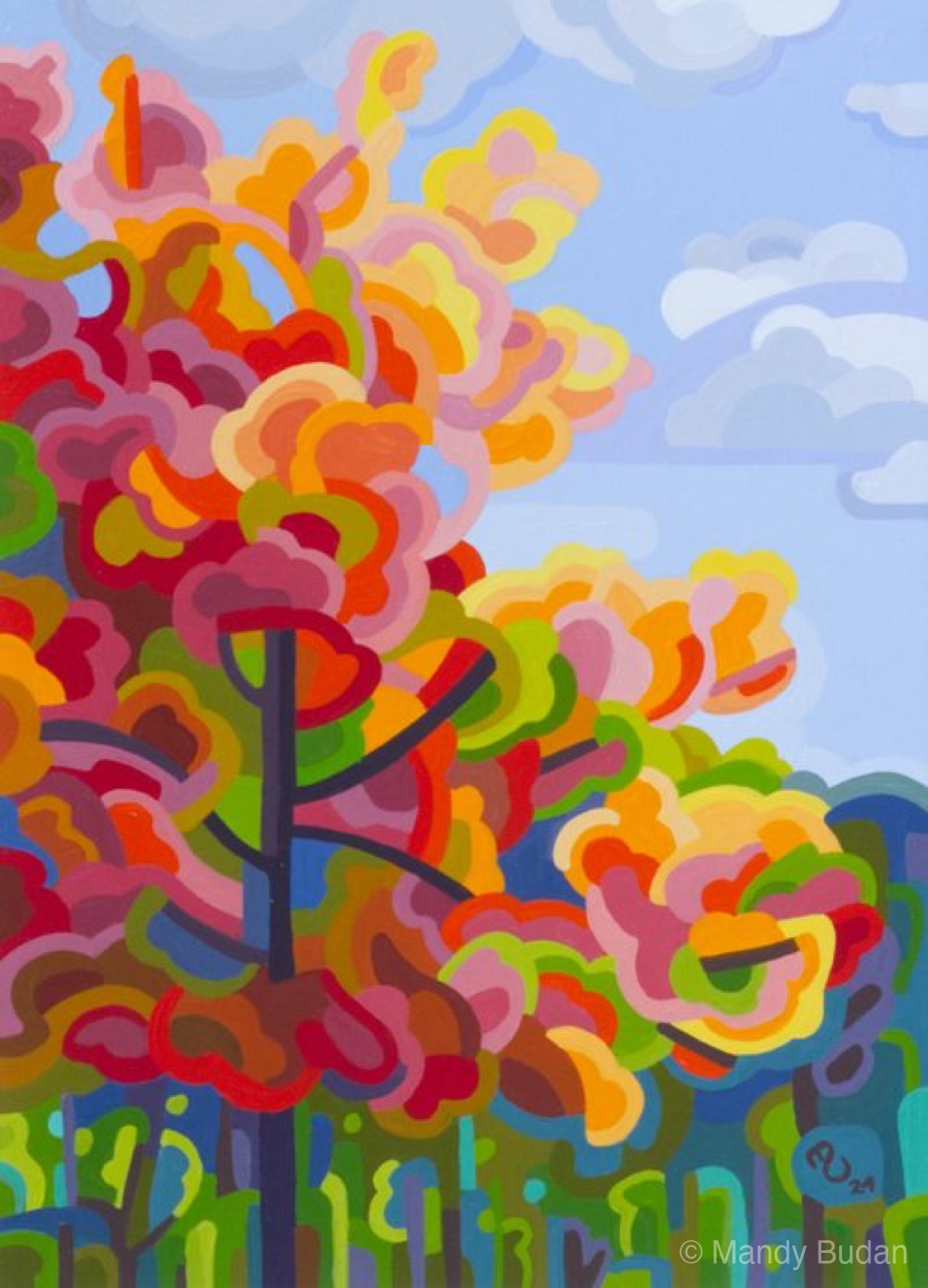 Study 208 by Mandy Budan