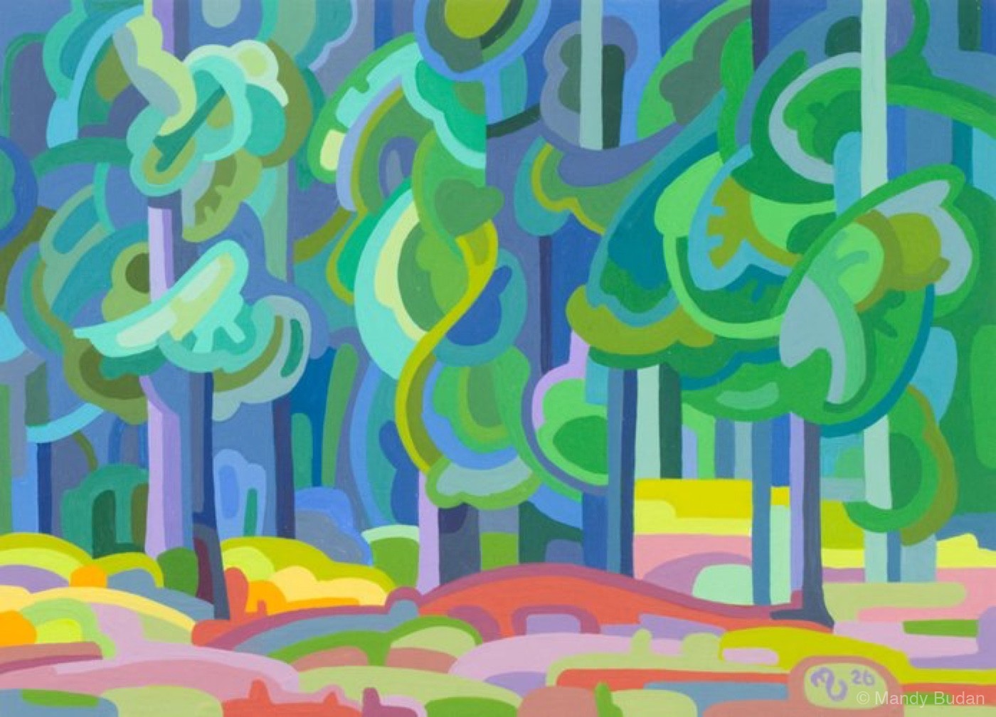 Study 222 by Mandy Budan