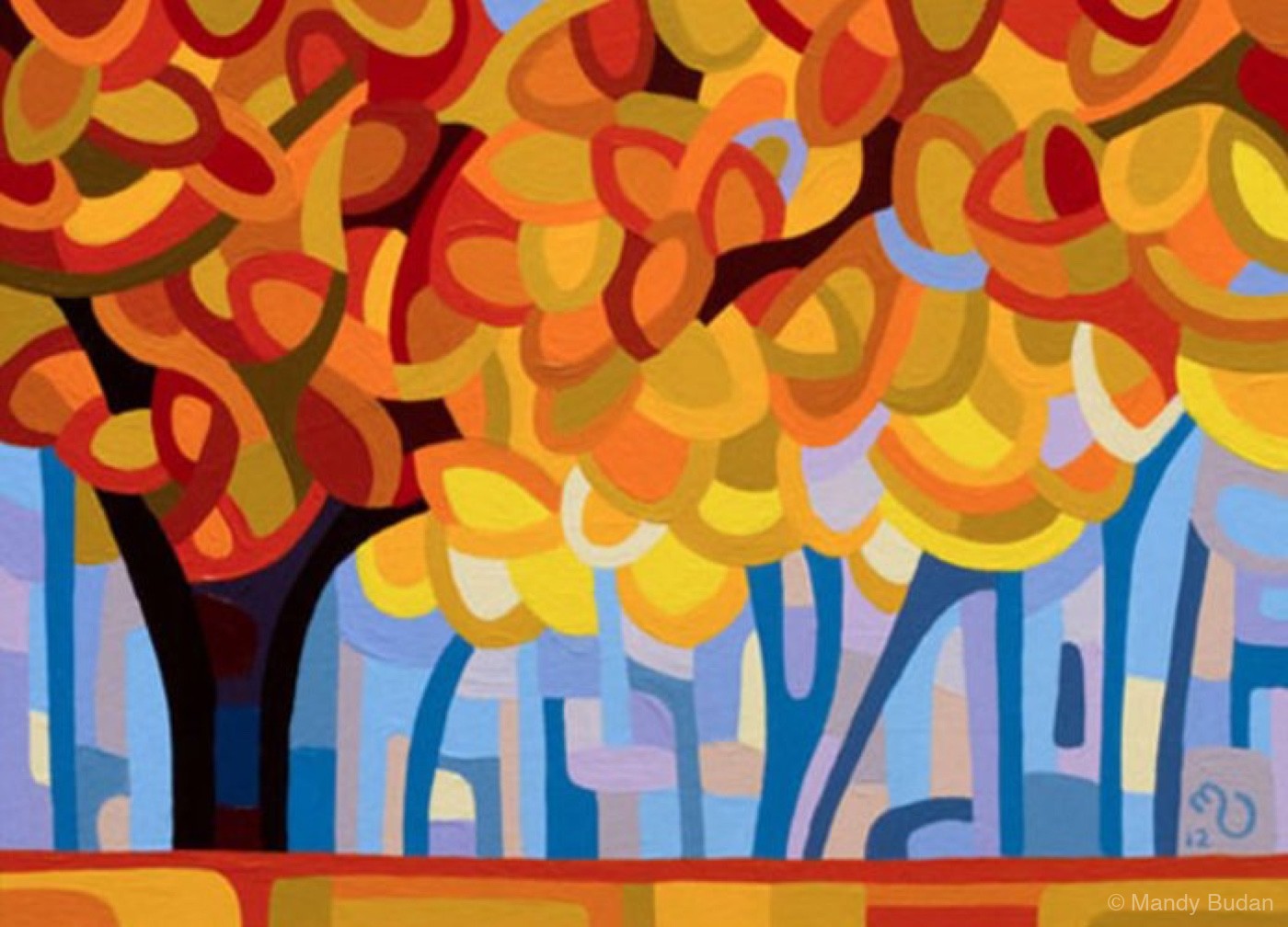 Landscape Study 14 by Mandy Budan