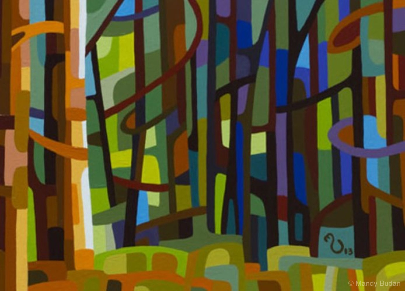 Landscape Study 18 by Mandy Budan