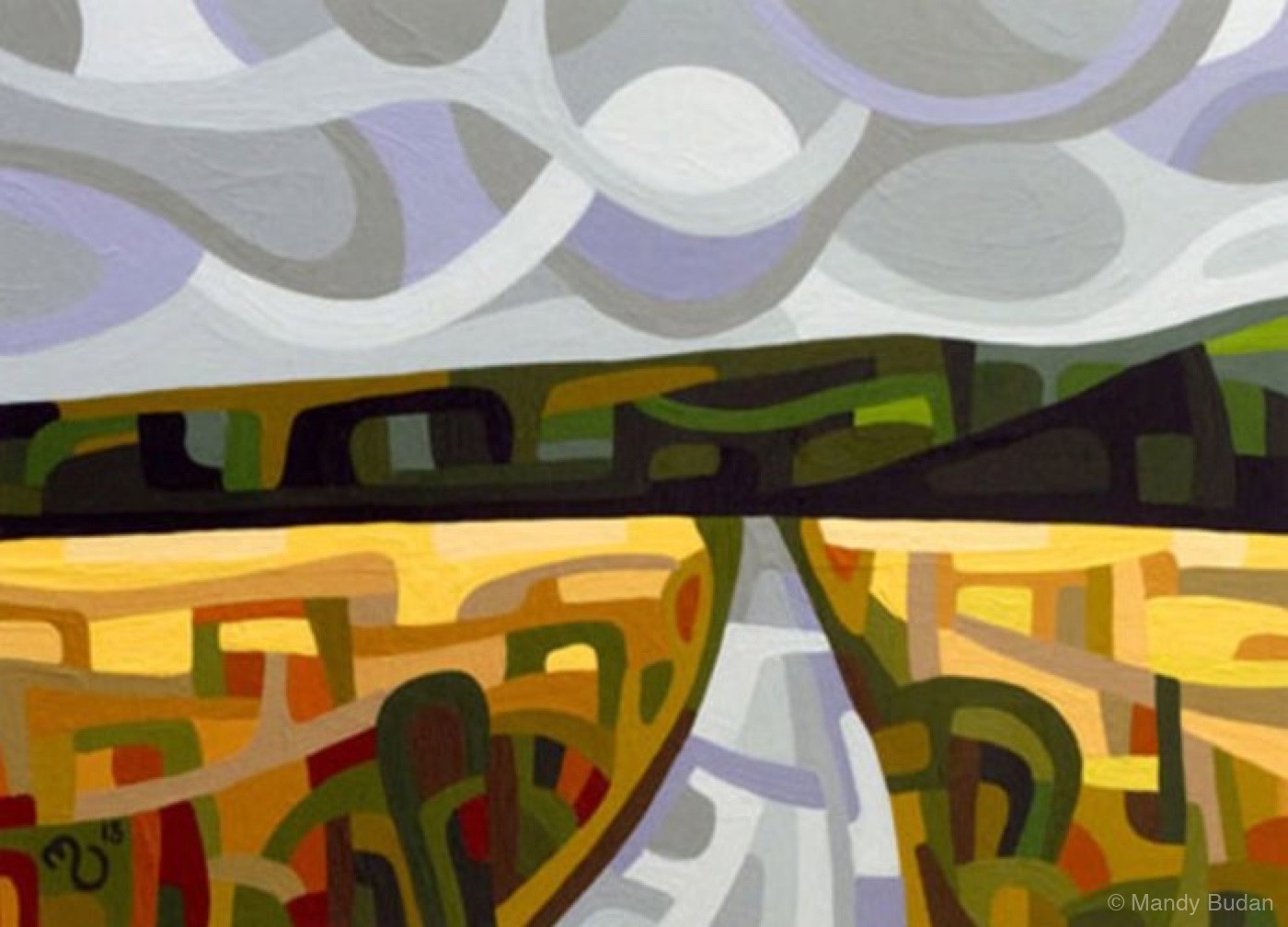 Landscape Study 30 by Mandy Budan