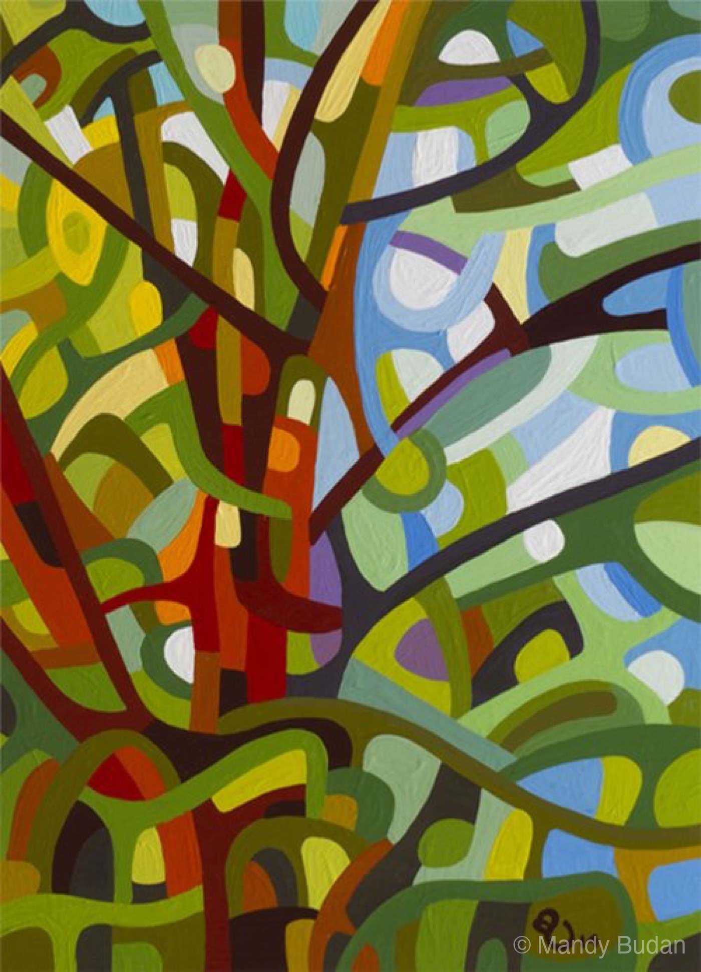 Landscape Study 42 by Mandy Budan