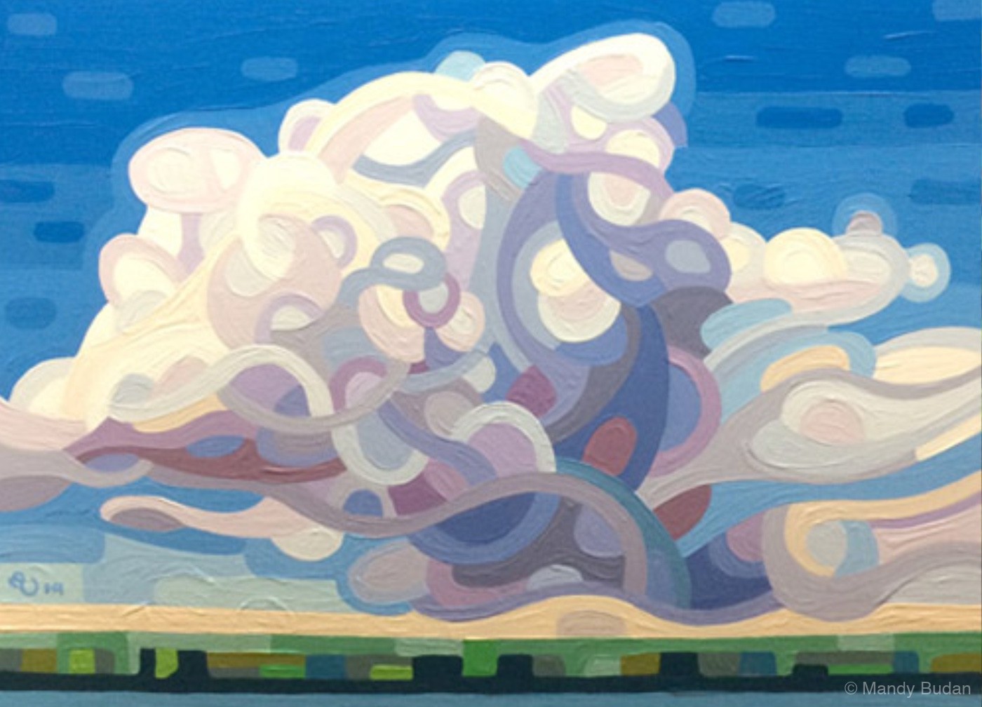 Landscape Study 57 by Mandy Budan