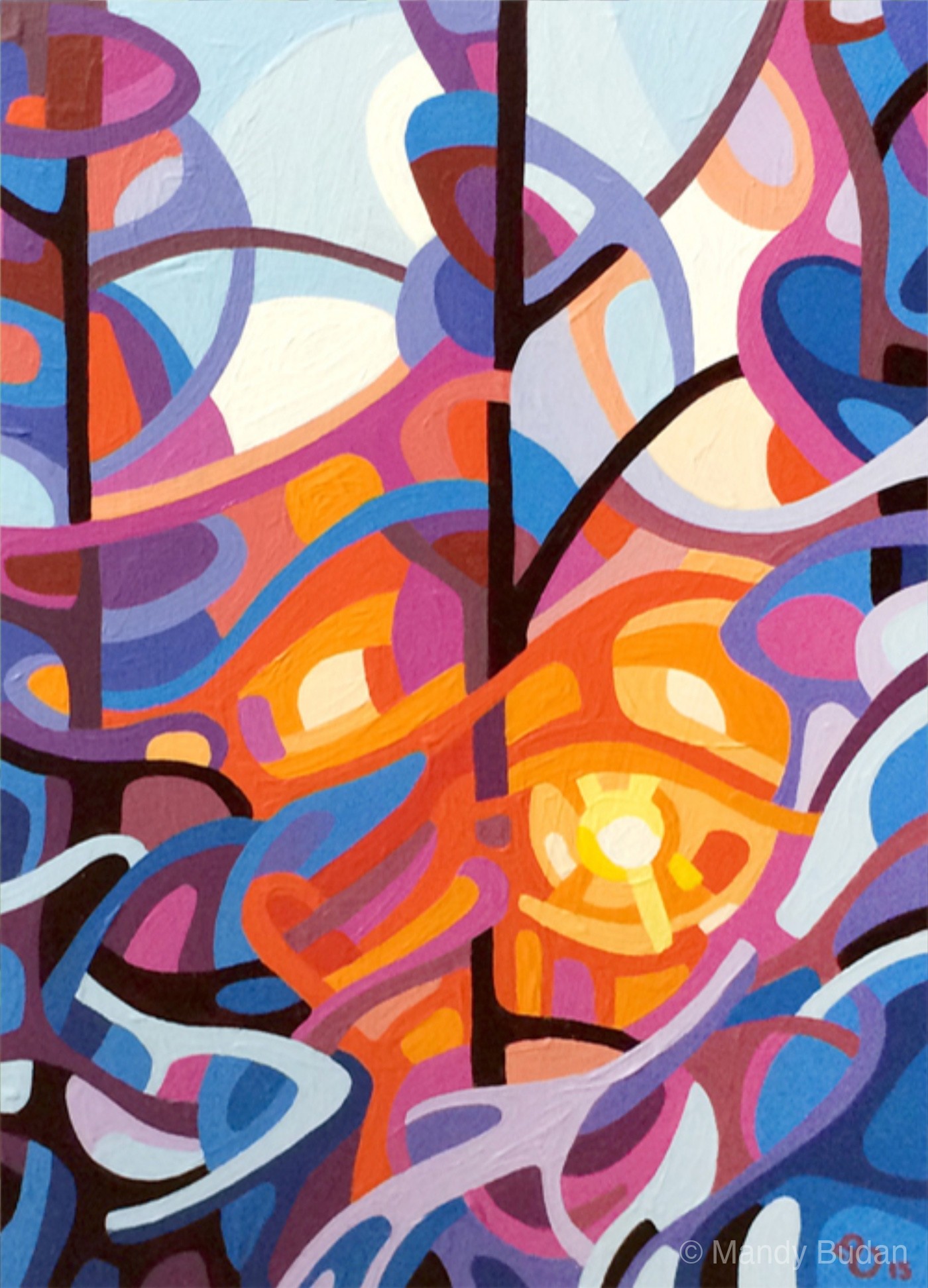 Landscape Study 62 by Mandy Budan