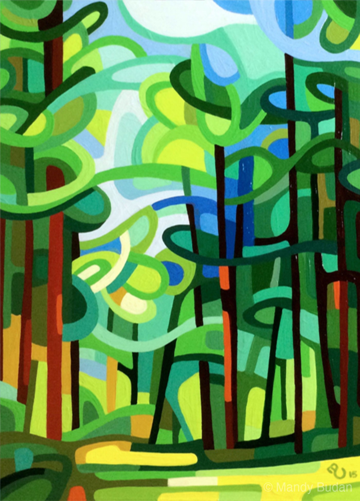 Landscape Study 63 by Mandy Budan