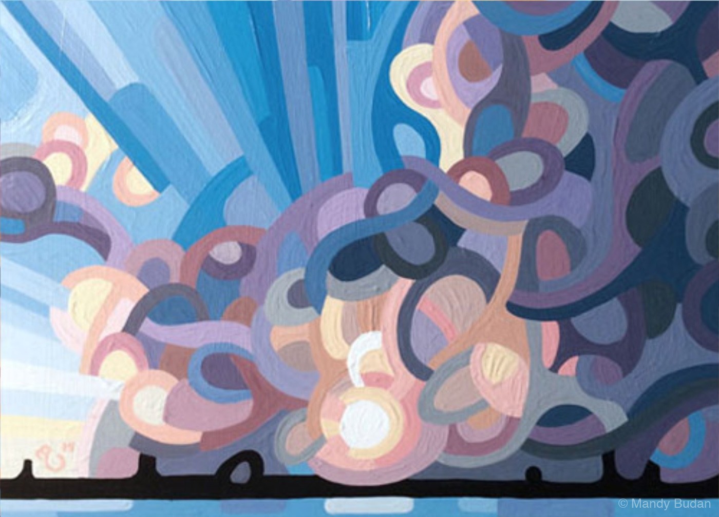 Landscape Study 74 by Mandy Budan