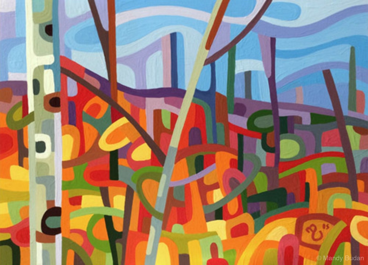 Landscape Study 78 by Mandy Budan
