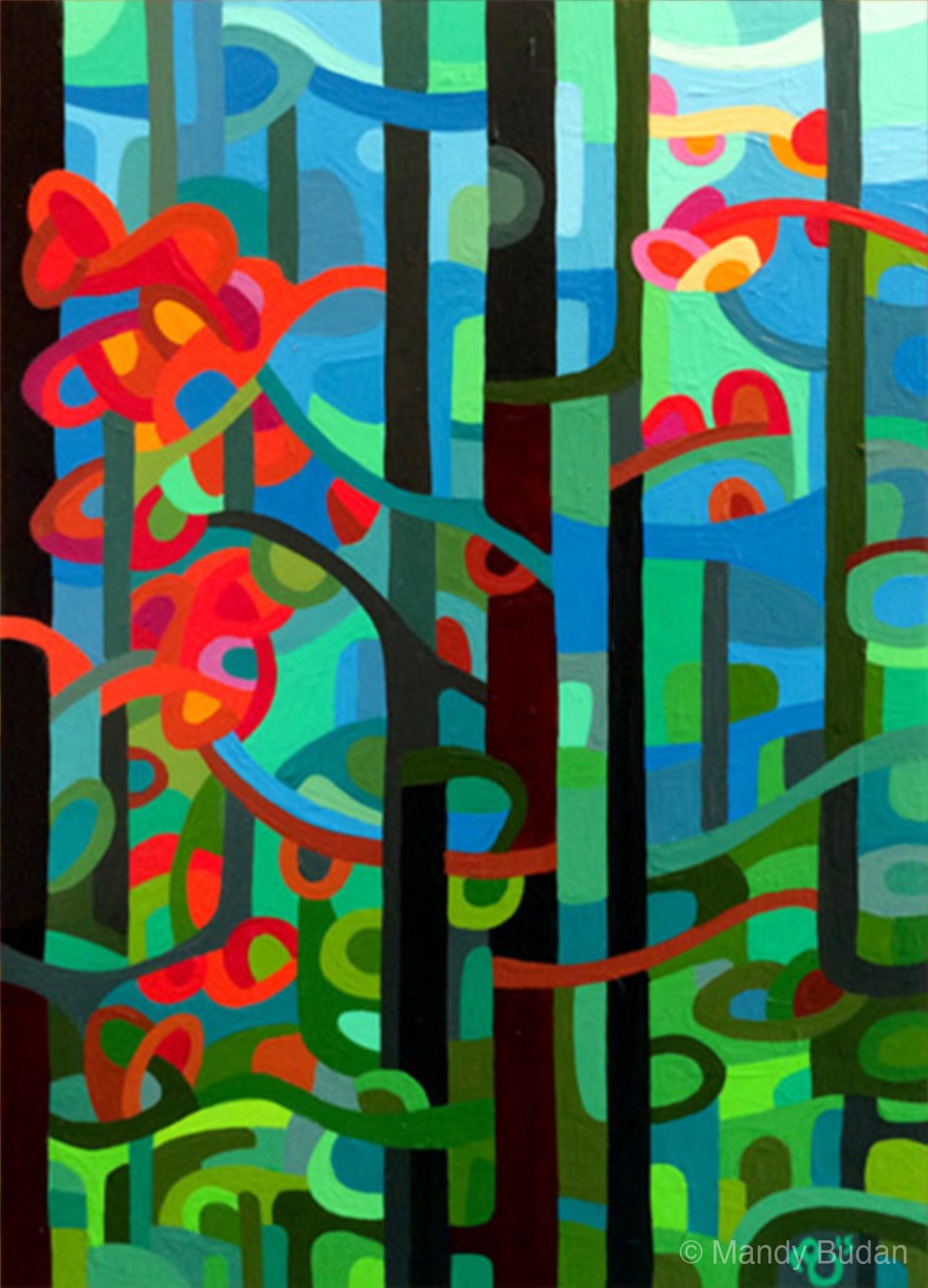 Landscape Study 80 by Mandy Budan