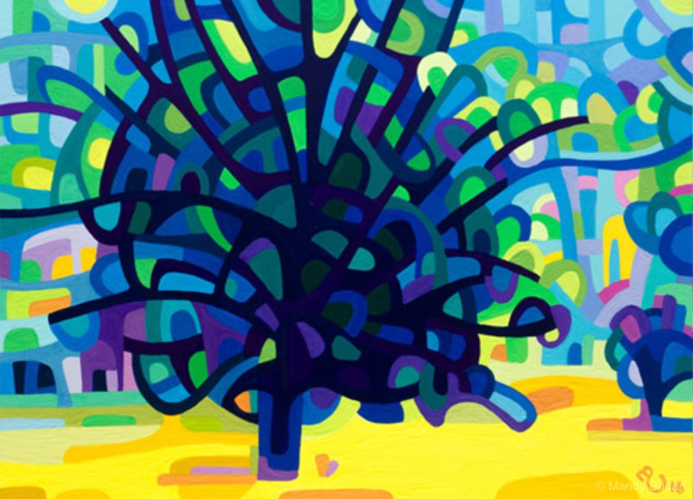 Landscape Study 88 by Mandy Budan