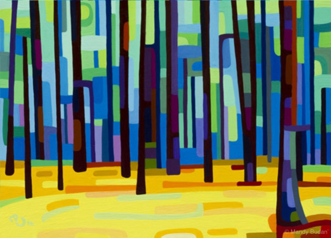 Landscape Study 89 by Mandy Budan