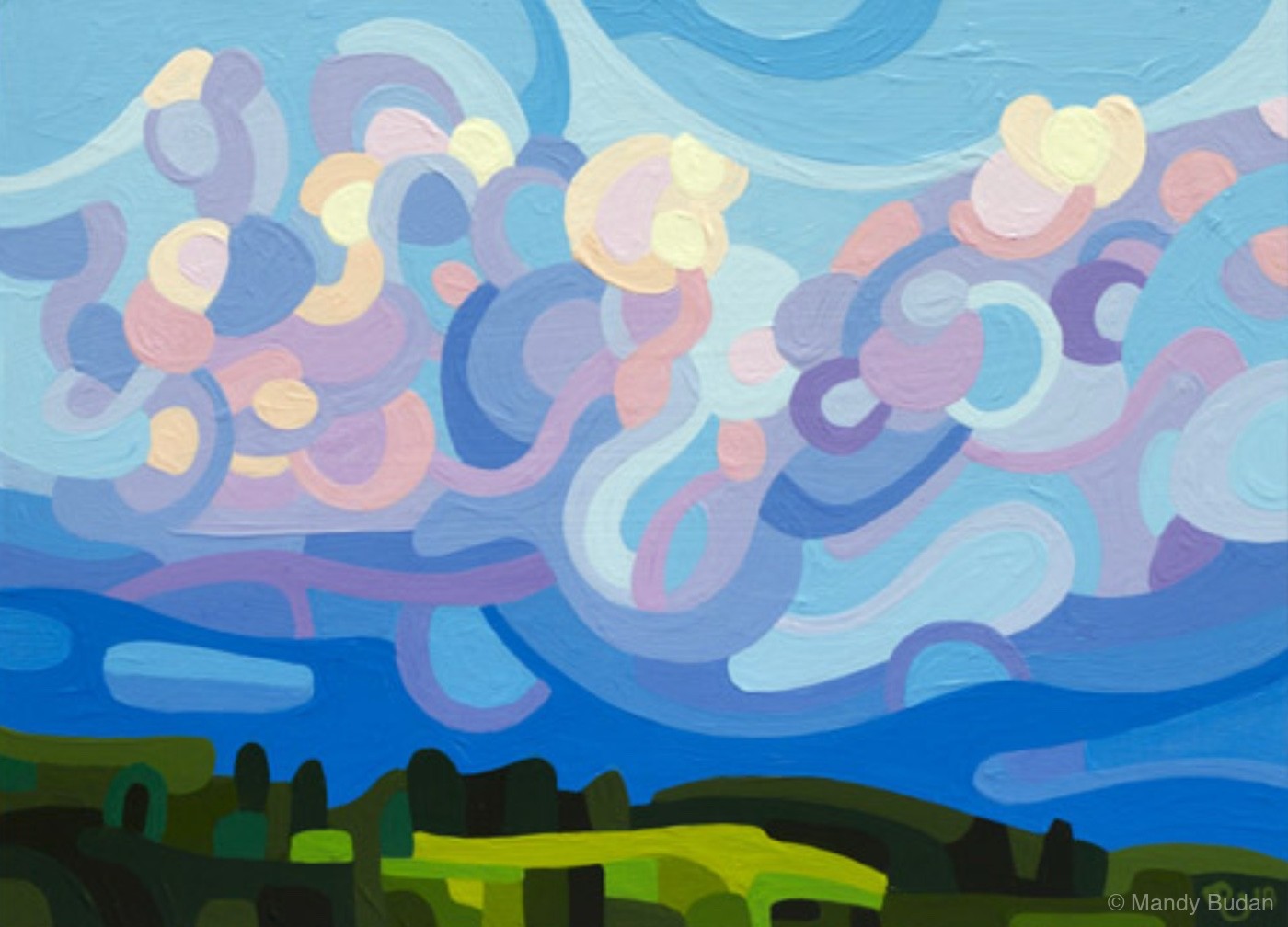 Landscape Study 138 by Mandy Budan
