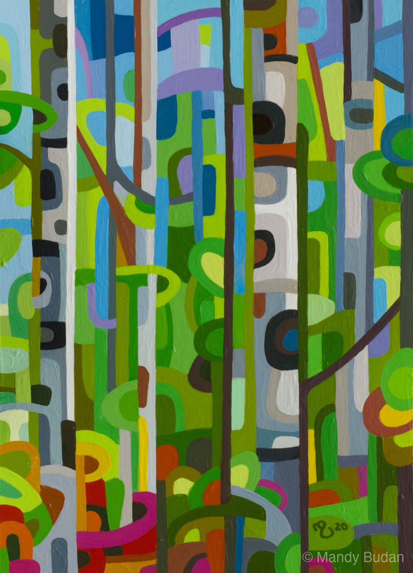 Landscape Study 157 by Mandy Budan