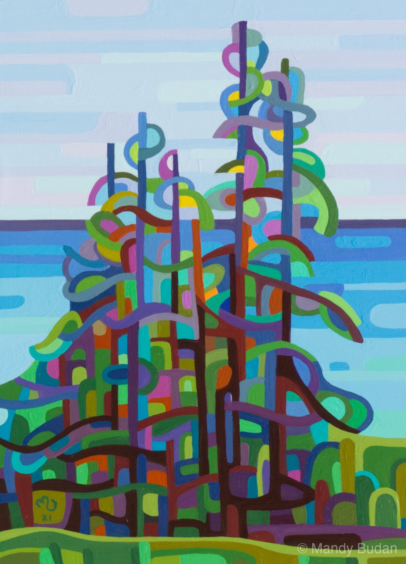 Landscape Study 169 by Mandy Budan