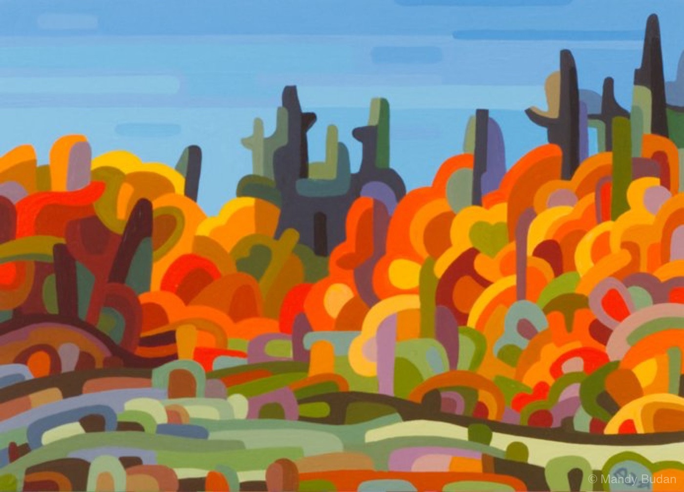 Study 203 by Mandy Budan